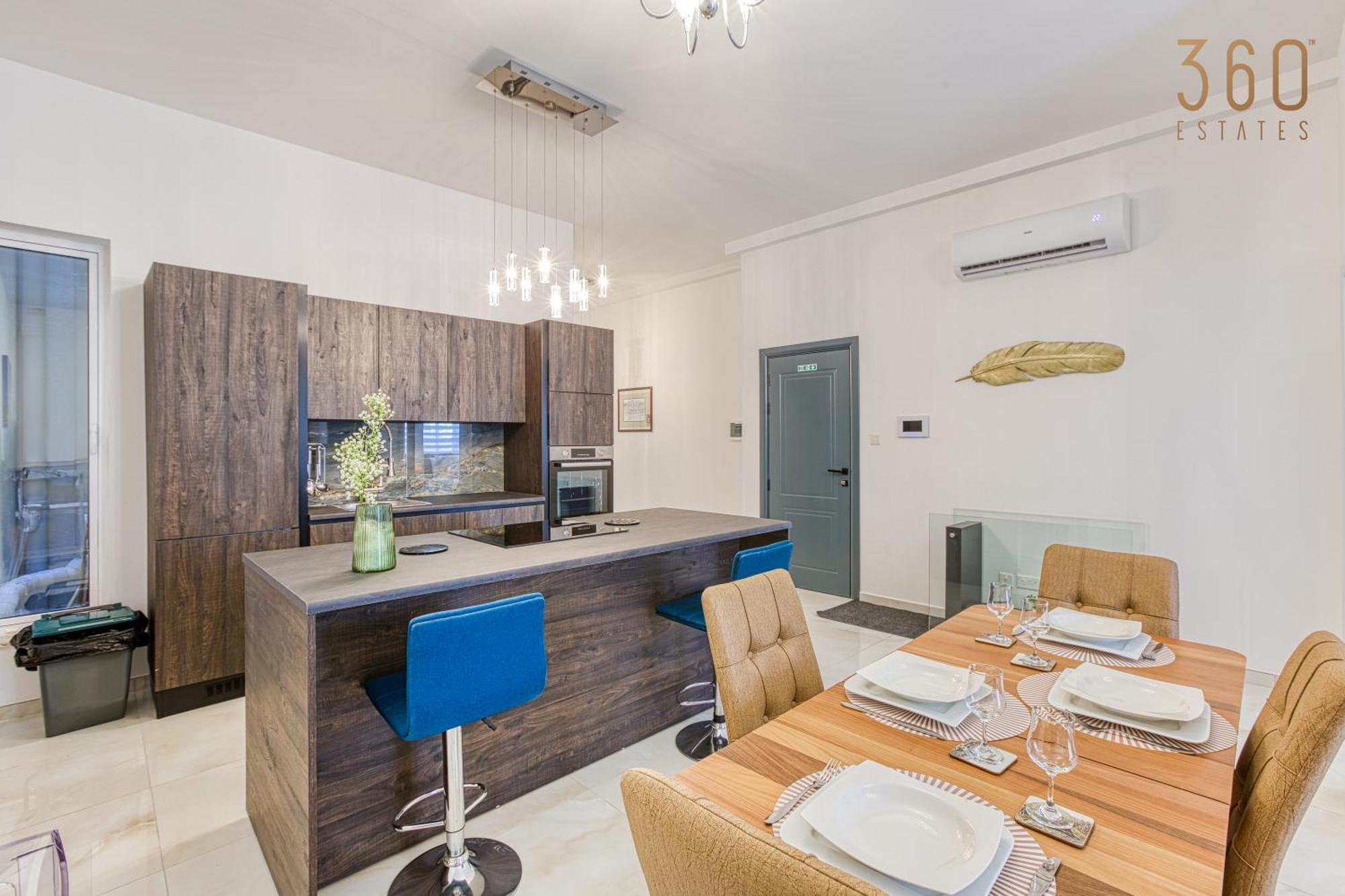 Stylish 3Br Home With Large Terrace In Mosta By 360 Estates Exterior foto