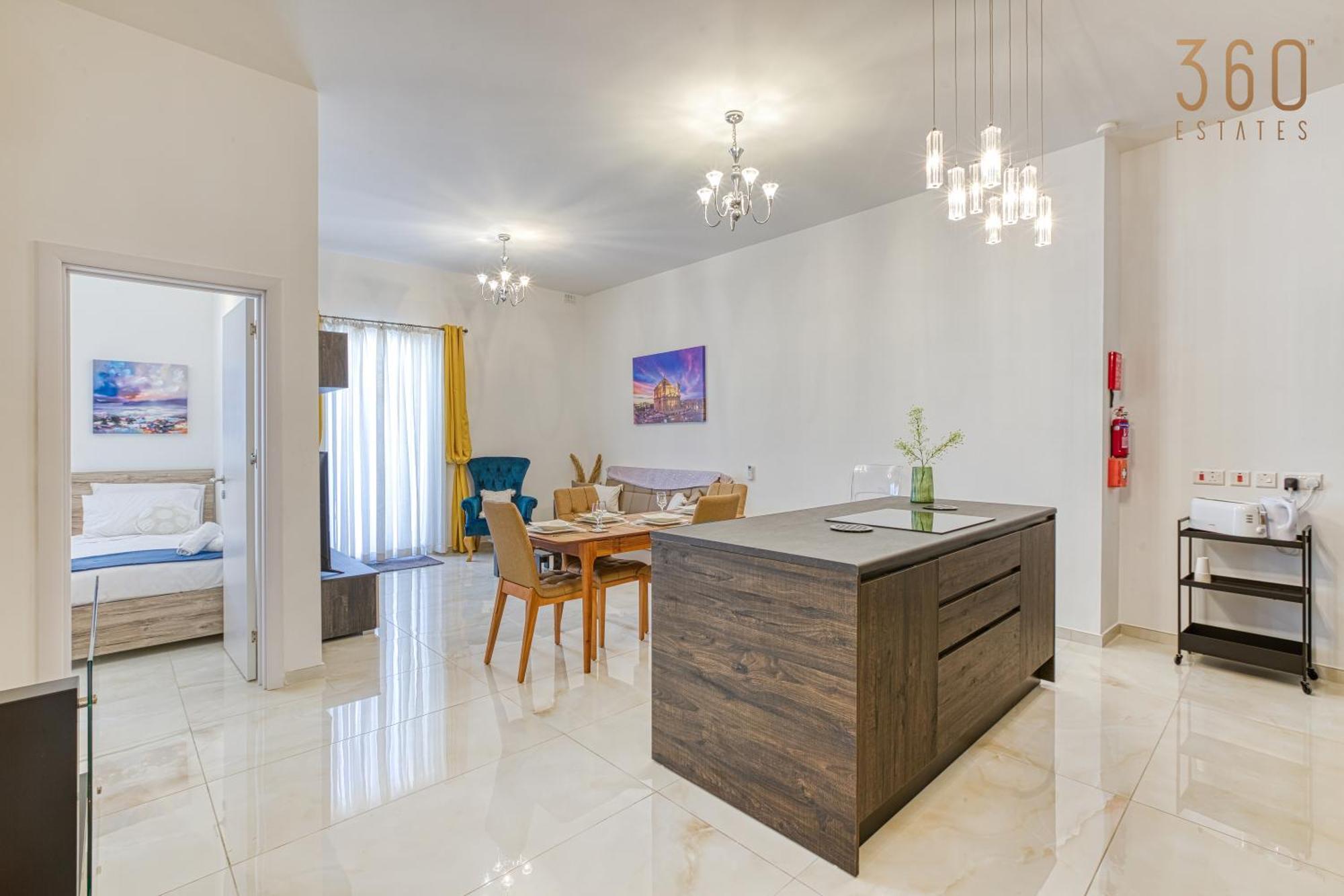 Stylish 3Br Home With Large Terrace In Mosta By 360 Estates Exterior foto