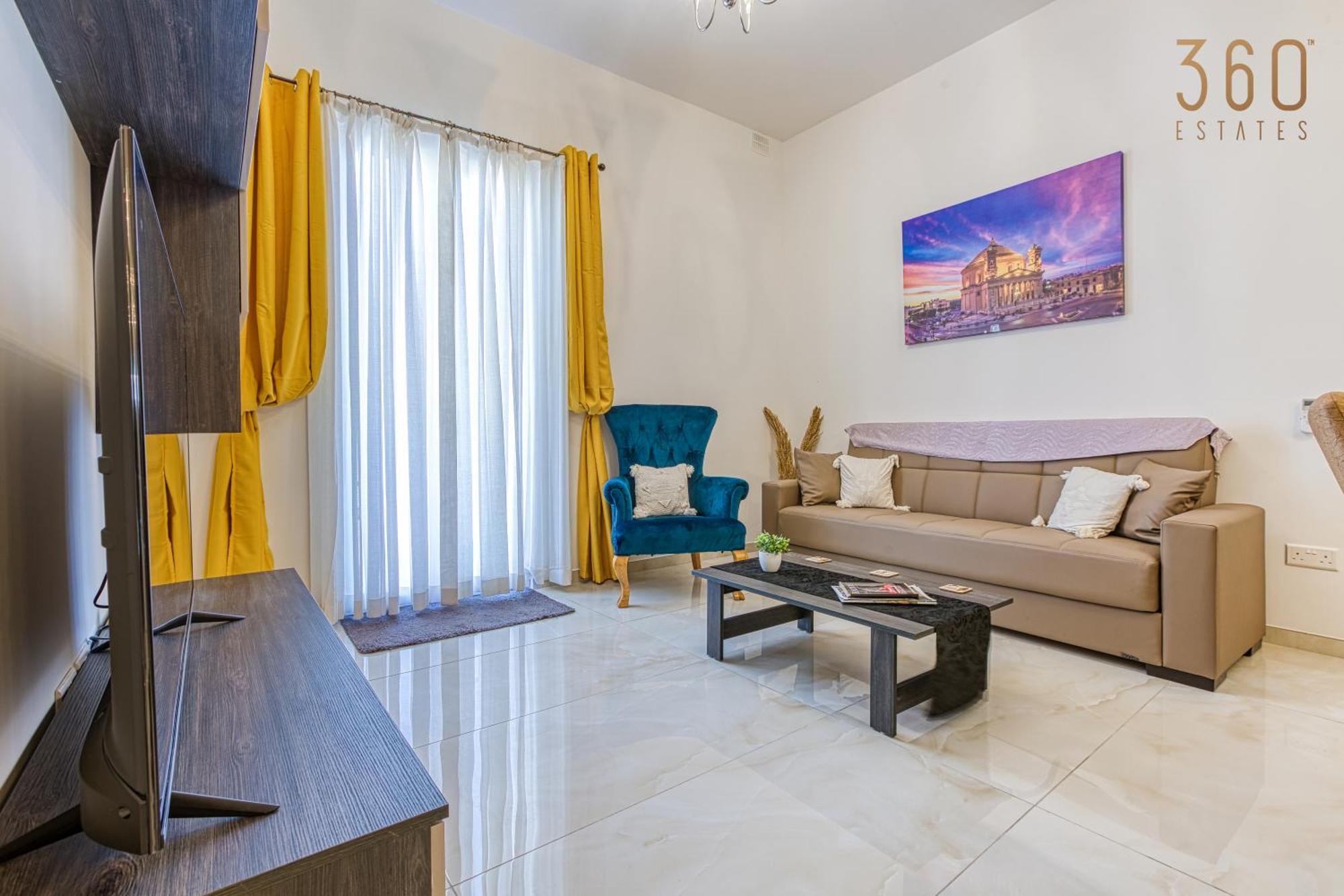 Stylish 3Br Home With Large Terrace In Mosta By 360 Estates Exterior foto